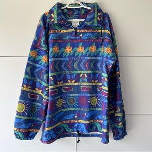 Vintage 1990s Samsousan Australia Cities Quarter Zip Pullover
